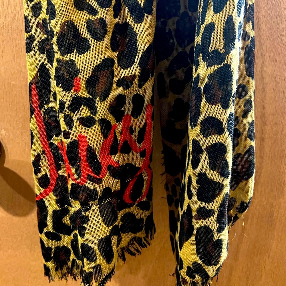 Juicy Couture Leopard Scarf